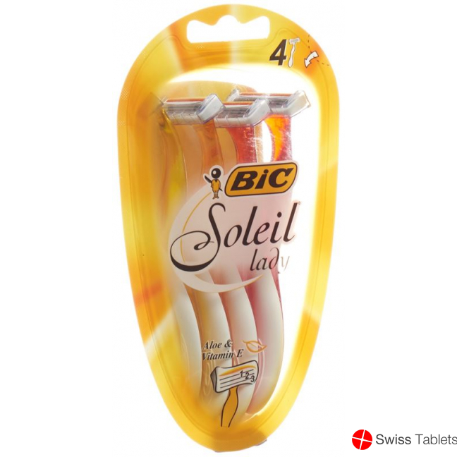 Bic Soleil Frauenrasierer Dreiklingen 4 Stück buy online