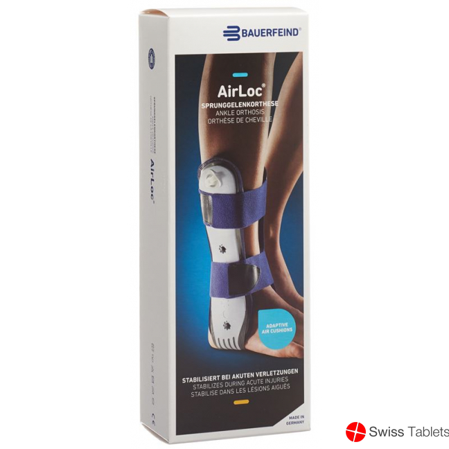 AirLoc Stabilorthese Oberes Sprunggelenk Links Titan buy online