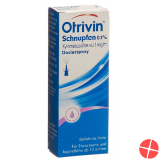 Otrivin Schnupfen Dosierspray 0.1% 10ml