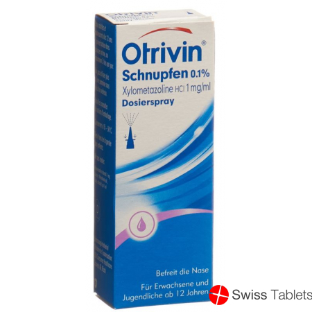 Otrivin Schnupfen Dosierspray 0.1% 10ml buy online