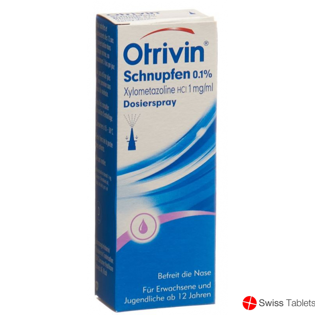 Otrivin Schnupfen Dosierspray 0.1% 10ml buy online
