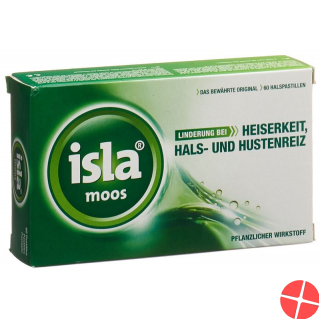 Isla Moos Pastillen 60 Stück