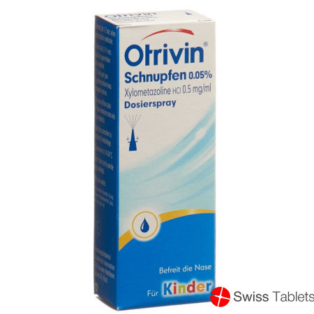 Otrivin Schnupfen Dosierspray 0.05% 10ml buy online