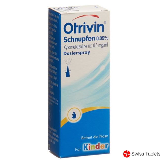 Otrivin Schnupfen Dosierspray 0.05% 10ml buy online