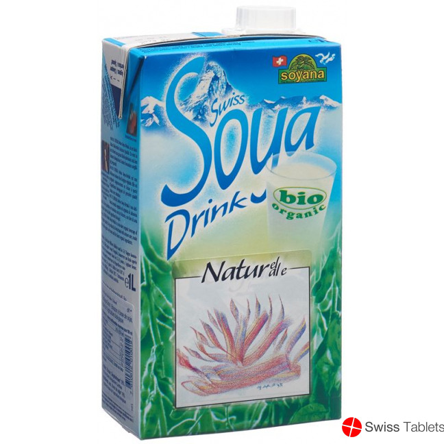 Soyana Swiss Sojadrink Natur Bio Tetra 1L buy online