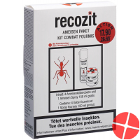 Recozit Ameisenpaket Akt mit Gratis Spray
