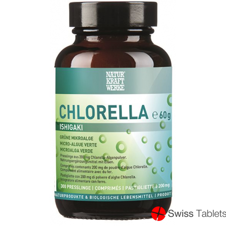 Naturkraftwerke Chlorella Tabletten 200mg 300 Stück buy online