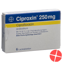 Ciproxin Lacktabletten 250mg 6 Stück