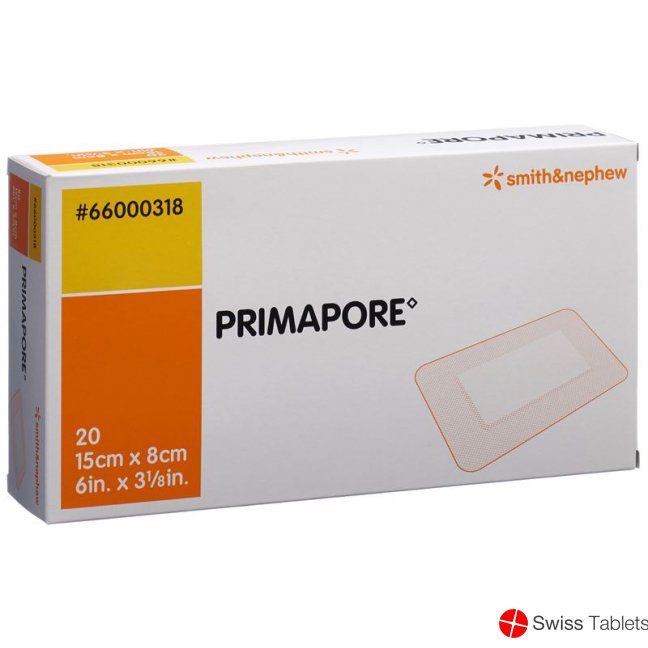 Primapore Wundverband 15cmx8cm Steril 20 Stück buy online