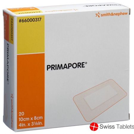Primapore Wundverband 10cmx8cm Steril 20 Stück buy online