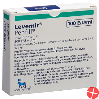 Insulin Levemir Penfill Patrone 5x 3ml