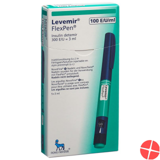 Insulin Levemir Flexpen Fertigpen 5x 3ml