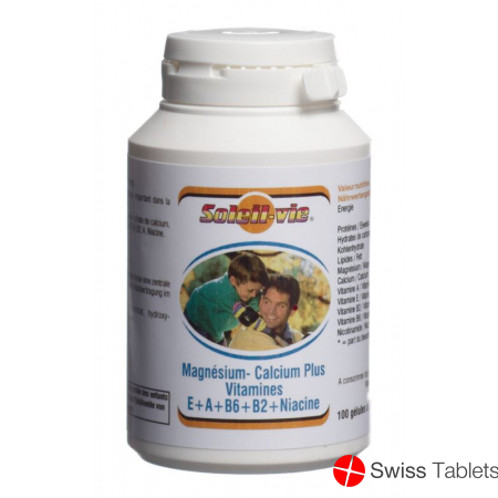 Soleil Vie Magnesium Calcium + Vit Kapseln 100 Stück buy online