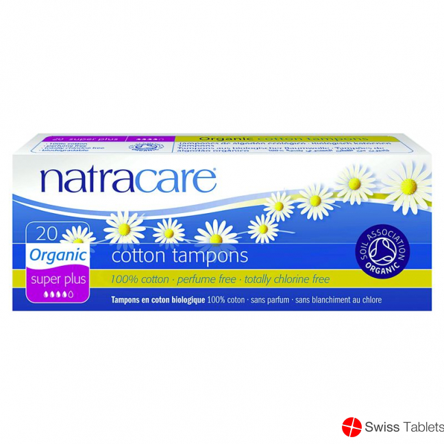 Natracare Tampons Super Plus 20 Stücl buy online