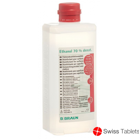 Braun Ethanol 70% für Flächen Ovalfl 500ml buy online