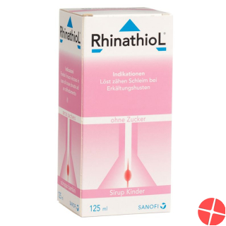 Rhinathiol Sirup Kind ohne Zucker 125ml