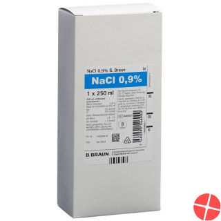 NaCl Braun 0.9% O Best Ecofl Pl 250ml