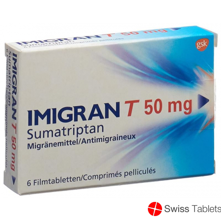 Imigran T Filmtabletten 50mg 6 Stück buy online