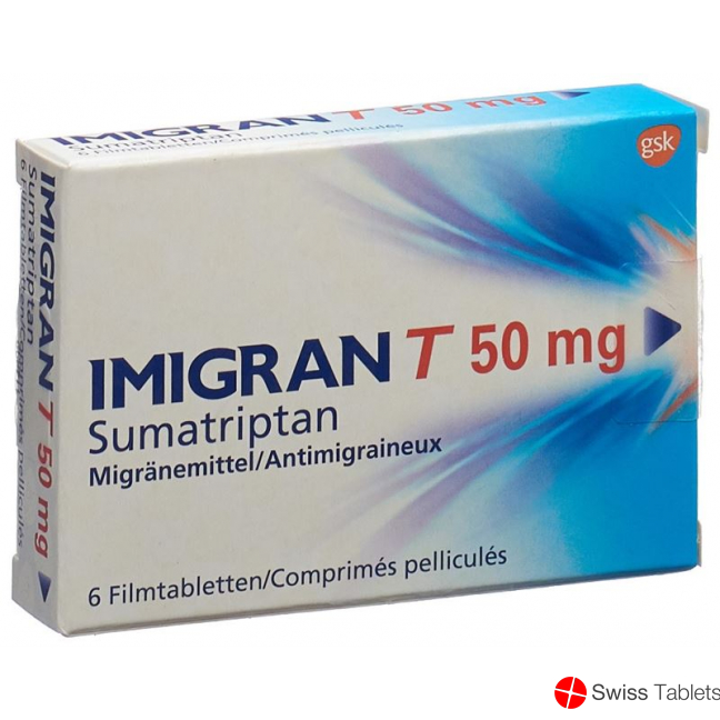 Imigran T Filmtabletten 50mg 6 Stück buy online