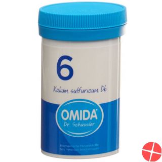 Omida Schüssler Nr. 6 Kalium Sulfuricum Tabletten D6 100g