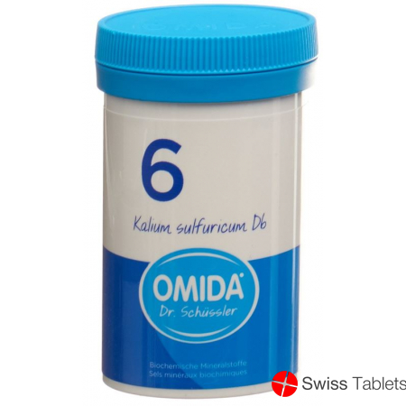Omida Schüssler Nr. 6 Kalium Sulfuricum Tabletten D6 100g buy online