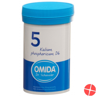 Omida Schüssler Nr 5 Kalium Phosphoricum Tabletten D6 100g