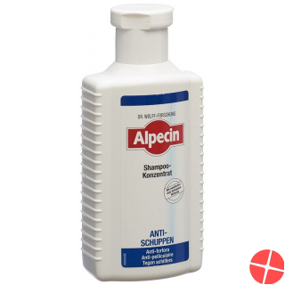 Alpecin Shampoo Konzentrat Anti Schuppen Flasche 200ml