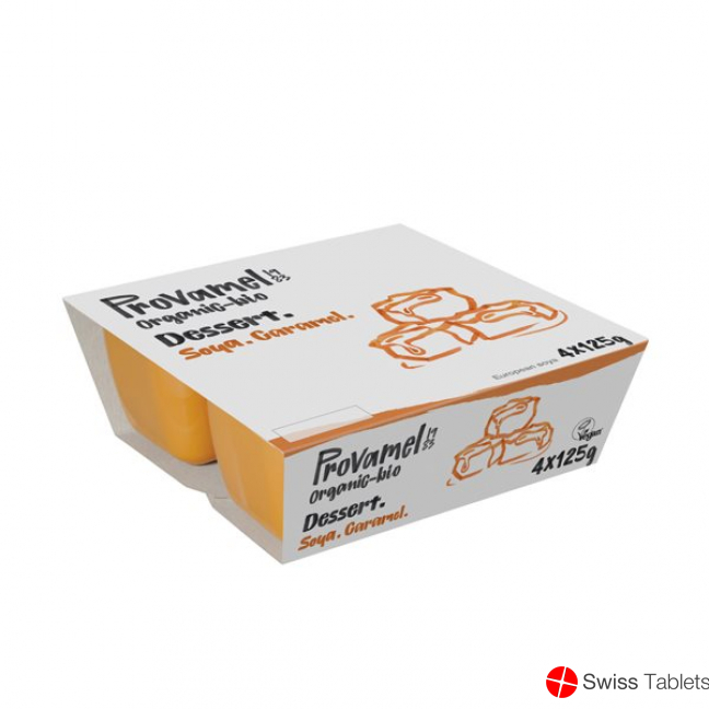 Provamel Bio Soja Dessert Caramel 4x 125g buy online