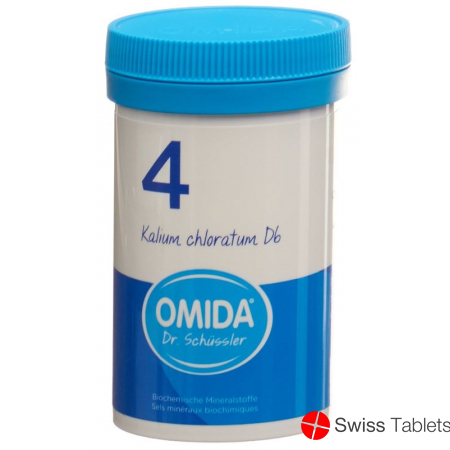 Omida Schüssler Nr. 4 Kalium Chloratum Tabletten D6 100g buy online