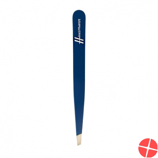 Hausmann tweezers diagonal blue