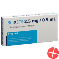 Arixtra Injektionslösung 2.5mg/0.5ml 2 Fertigspritzen 0.5ml