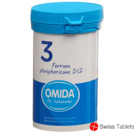 Omida Schüssler Nr. 3 Ferrum Phosphoricum Tabletten D12 100g buy online