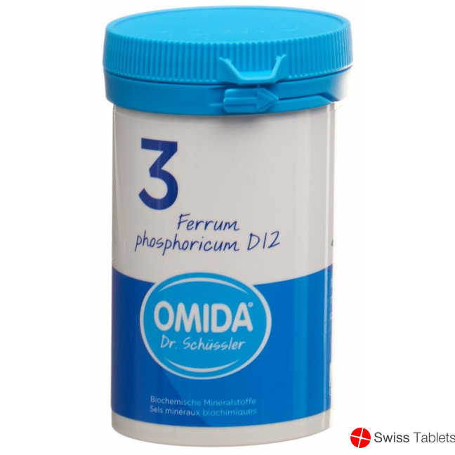 Omida Schüssler Nr. 3 Ferrum Phosphoricum Tabletten D12 100g buy online