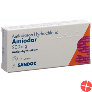Amiodar Tabletten 200mg 20 Stück