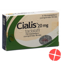 Cialis 20mg 4 Filmtabletten
