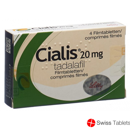 Cialis 20mg 4 Filmtabletten buy online