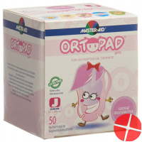 Ortopad Occlusionspflaster Juni Girls -2j 50 Stück