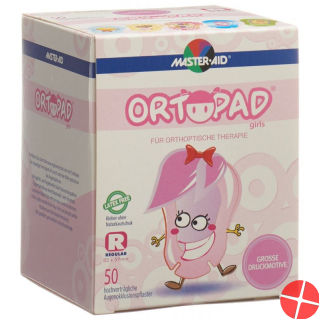 Ortopad Occlusionspflaster Regu Girls Ab 4j 50 Stück