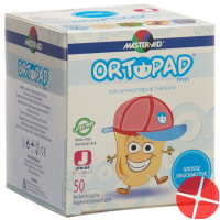 Ortopad Occlusionspflaster Junior Boys -2j 50 Stück