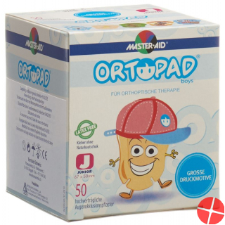 Ortopad Occlusionspflaster Junior Boys -2j 50 Stück