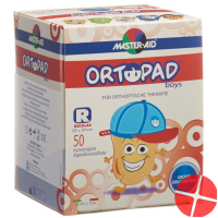 Ortopad Occlusionspflaster Regu Boys Ab 4j 50 Stück