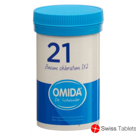 Omida Schüssler Nr. 21 Zincum Chloratum Tabletten D12 100g buy online