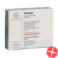 Nalador Trockensubstanz 0.5mg Ampullen 3 Stück