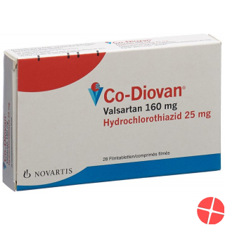 Co Diovan Filmtabletten 160/25mg 28 Stück