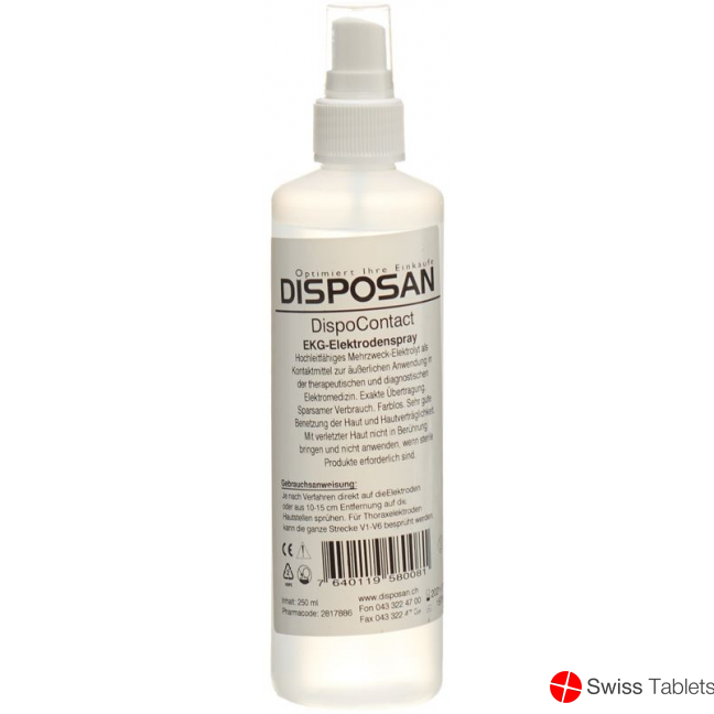 Dispocontact Ekg Elektrodenspray Flasche 250ml buy online