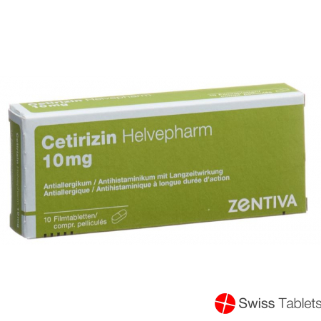 Cetirizin 10mg 10 Tabletten buy online