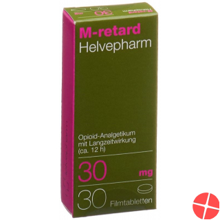 M Retard Helvepharm Filmtabletten 30mg 30 Stück