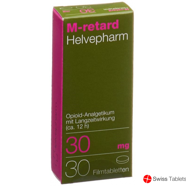 M Retard Helvepharm Filmtabletten 30mg 30 Stück buy online