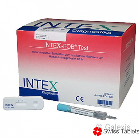 Intex Fob Occult Blood Test 5 Stück buy online