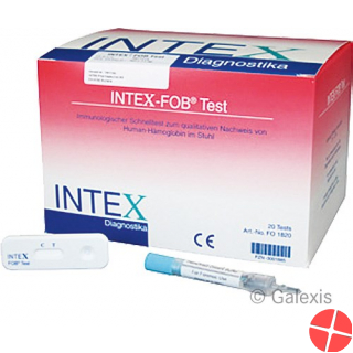 Intex Fob Occult Blood Test 20 Stück